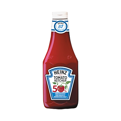 Heinz ketchup 960g 50% vähemmän sokeria ja suolaa