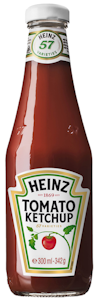 Heinz Ketsuppi lasipullo 300ml/342g