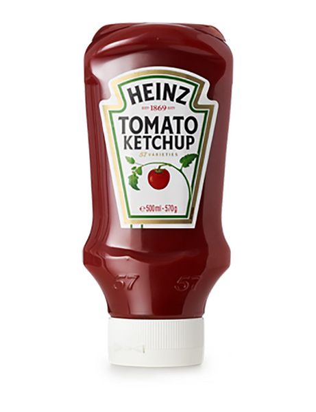 Heinz Ketchup 570g topdown