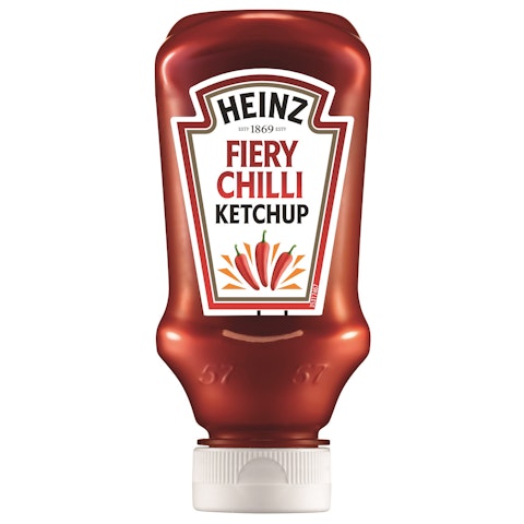 Heinz ketchup 220ml fiery chilli