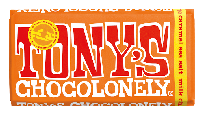 Tony's 180g Milk Caramel Sea Salt