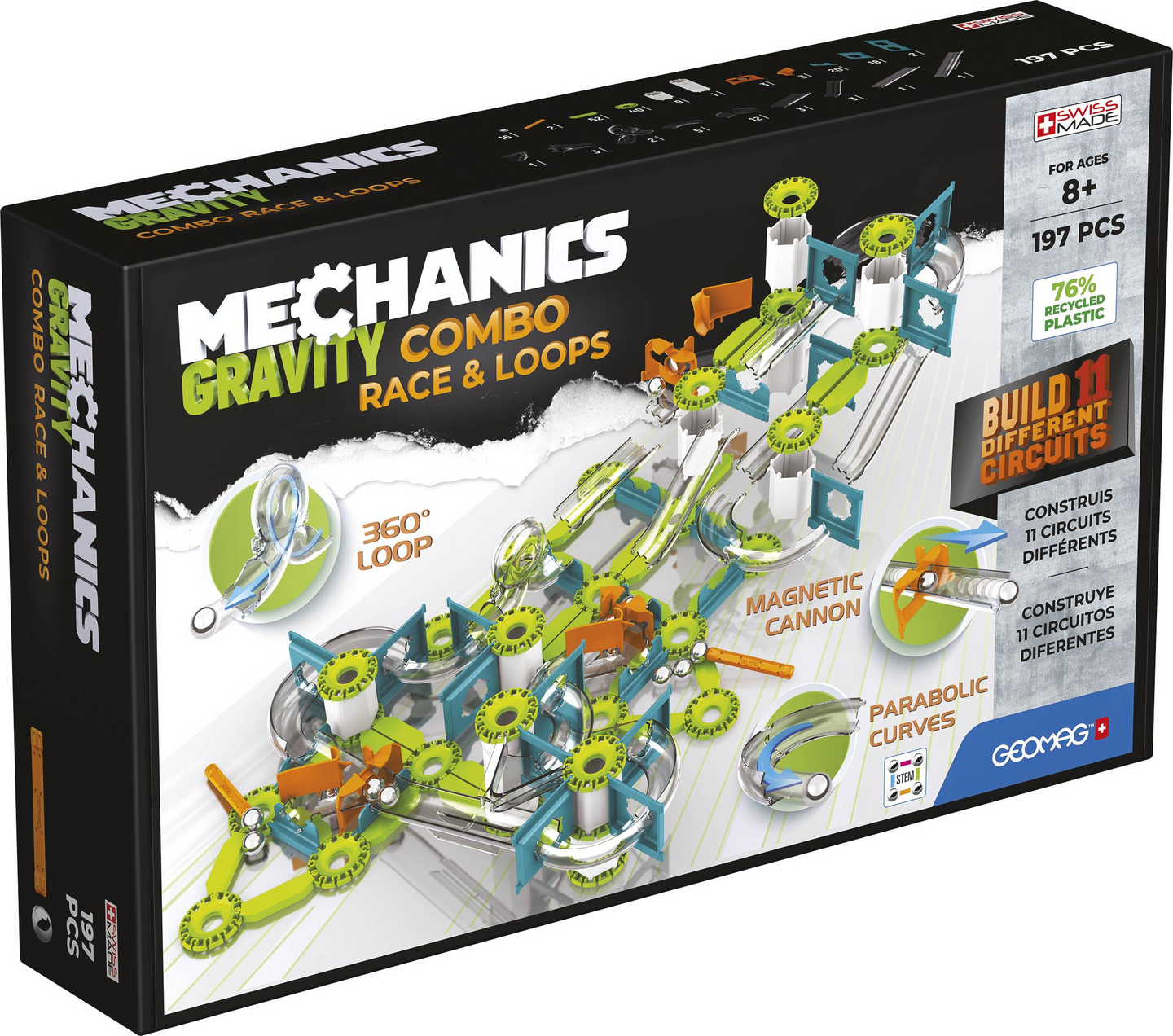 Geomag Value Pack Mechanics Gravity Combo Race & Loop