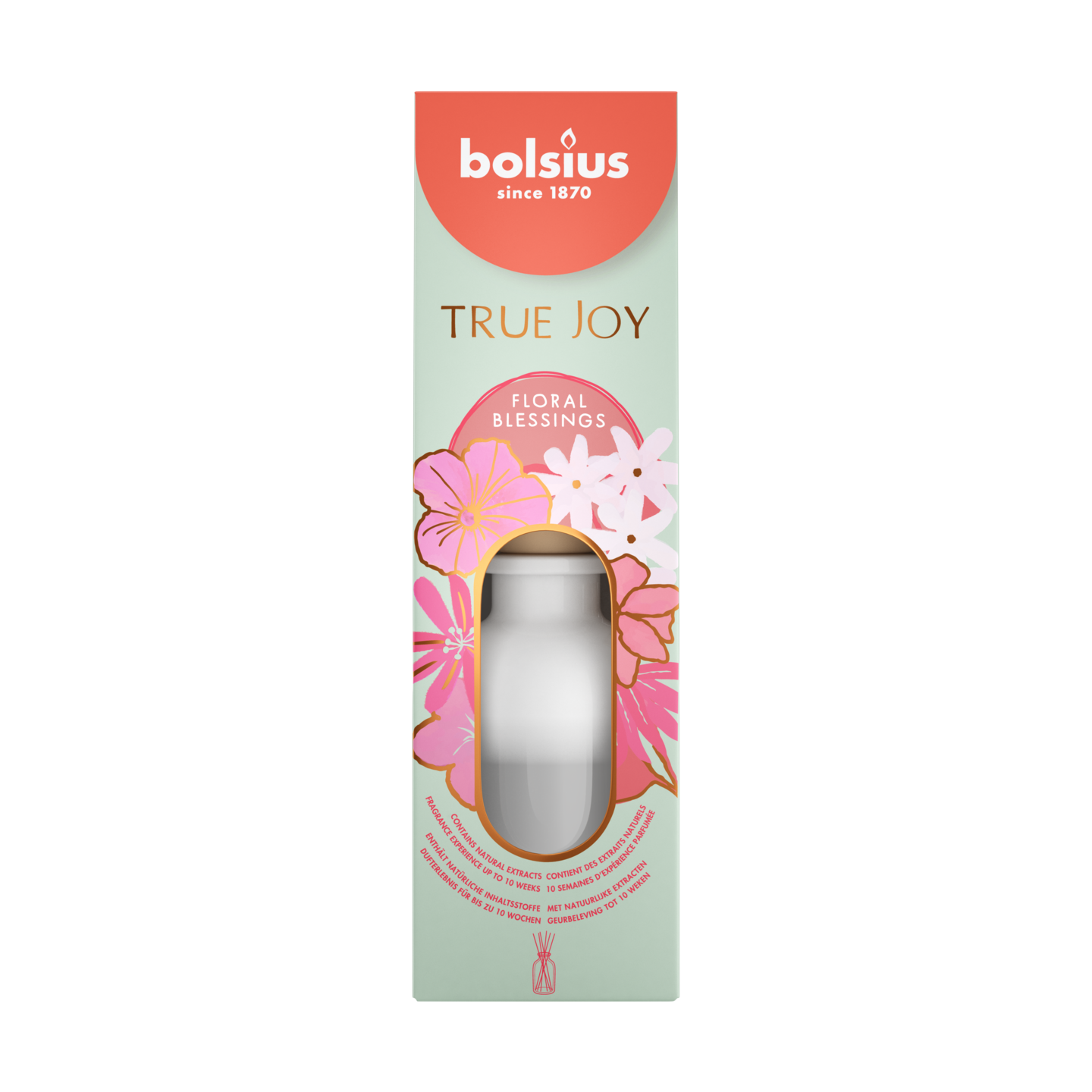 Bolsius huonetuoksu 80ml Floral Blessings