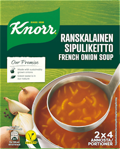 Knorr ranskalainen sipulikeitto 2x52g PUOLILAVA