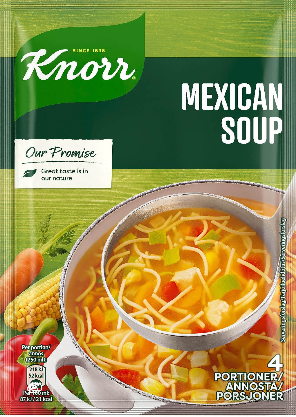 Knorr Keittoaines Mexicanakeitto 64g