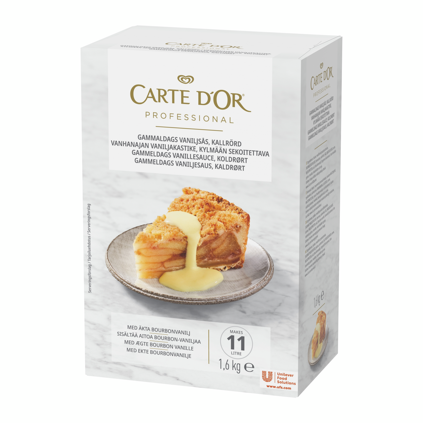 Carte d'Or Vanhanajan Vaniljakastike 1,6kg/11l