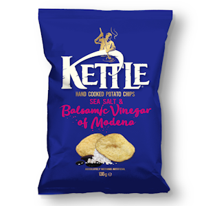 Kettle Chips 130g merisuola balsamiviinietikka perunalastut