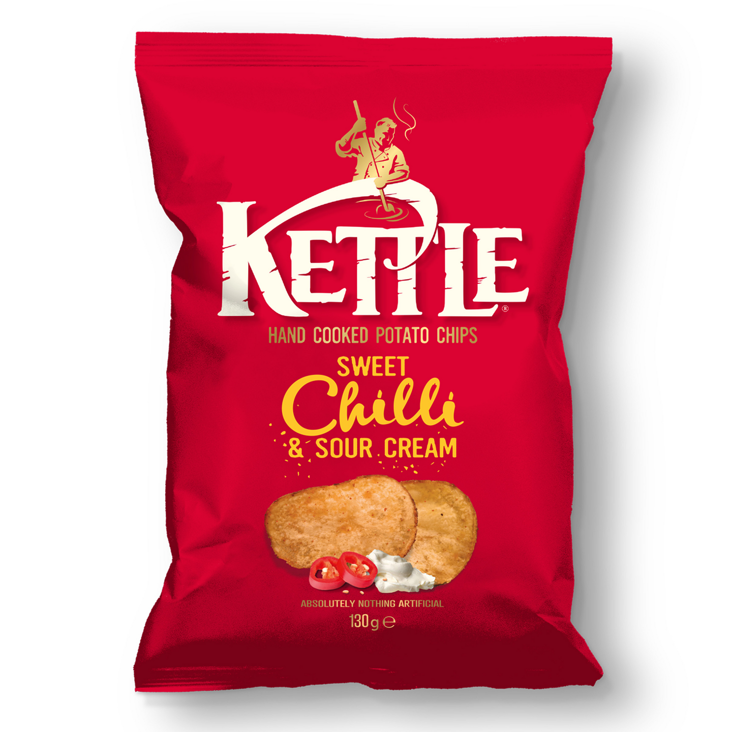 Kettle Chips 130g sweet chilli-kermaviili perunalastut