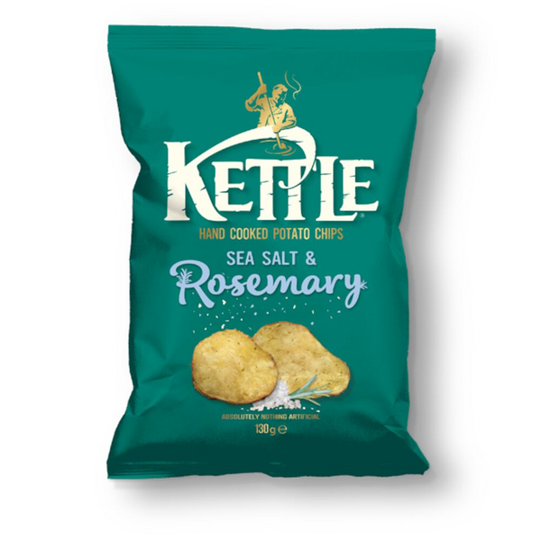 Kettle Chips 130g Sea Salt-Rosemary