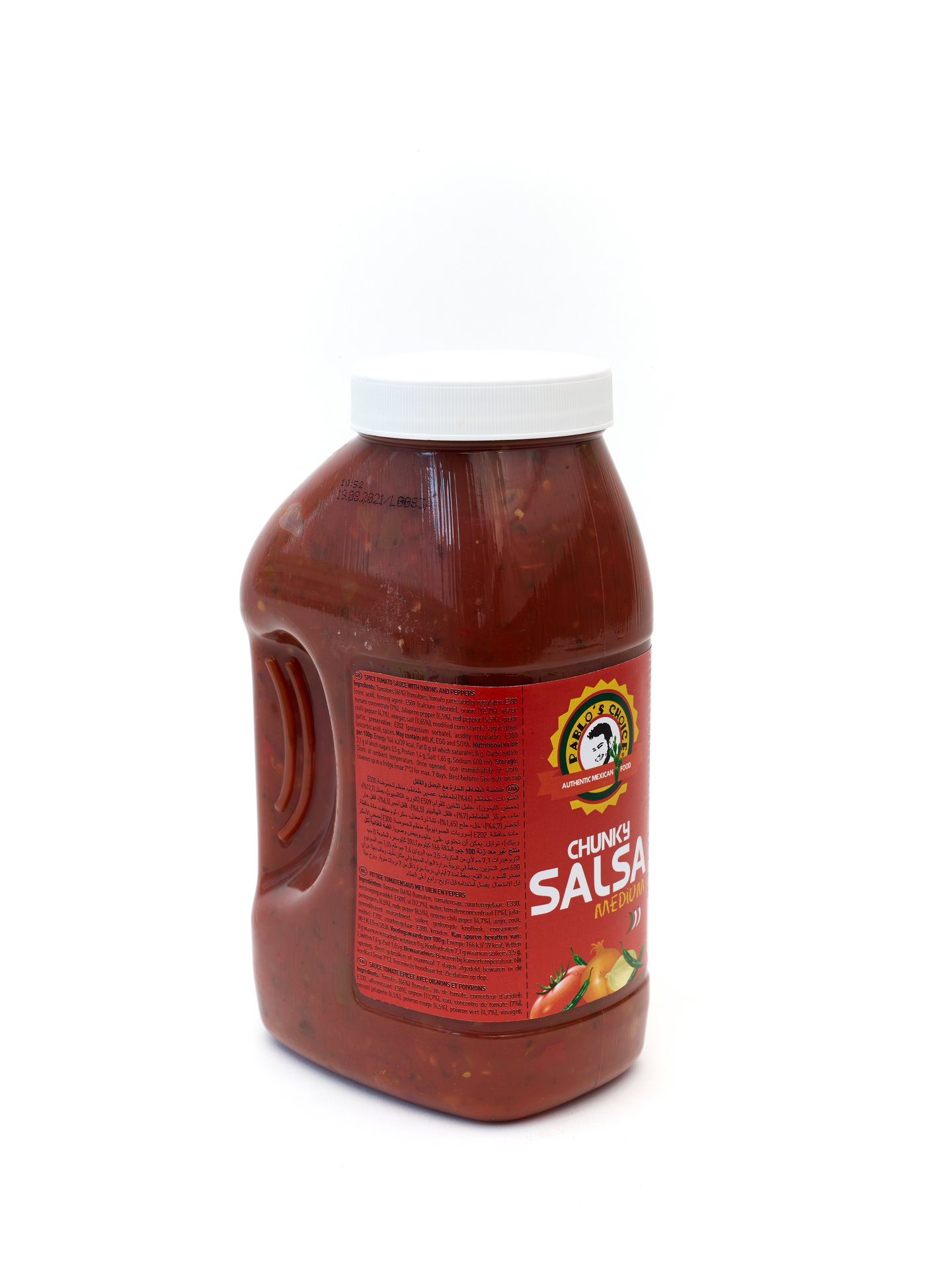 Pablos Choice Chunky salsa medium 2,25kg — HoReCa-tukku Kespro