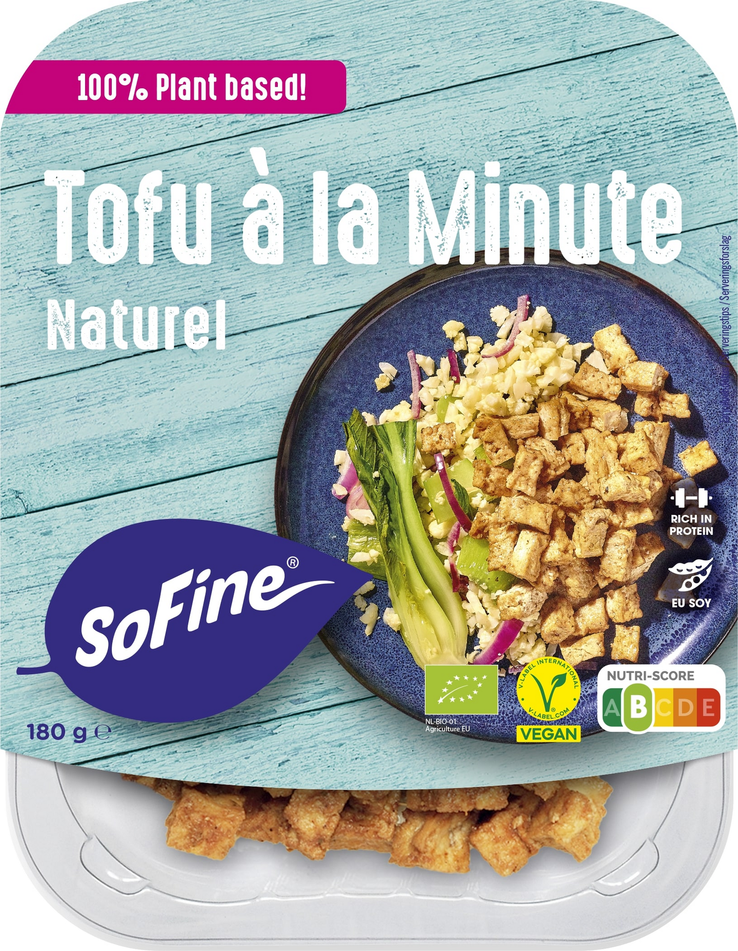 SoFine Natural marinoitu 180g