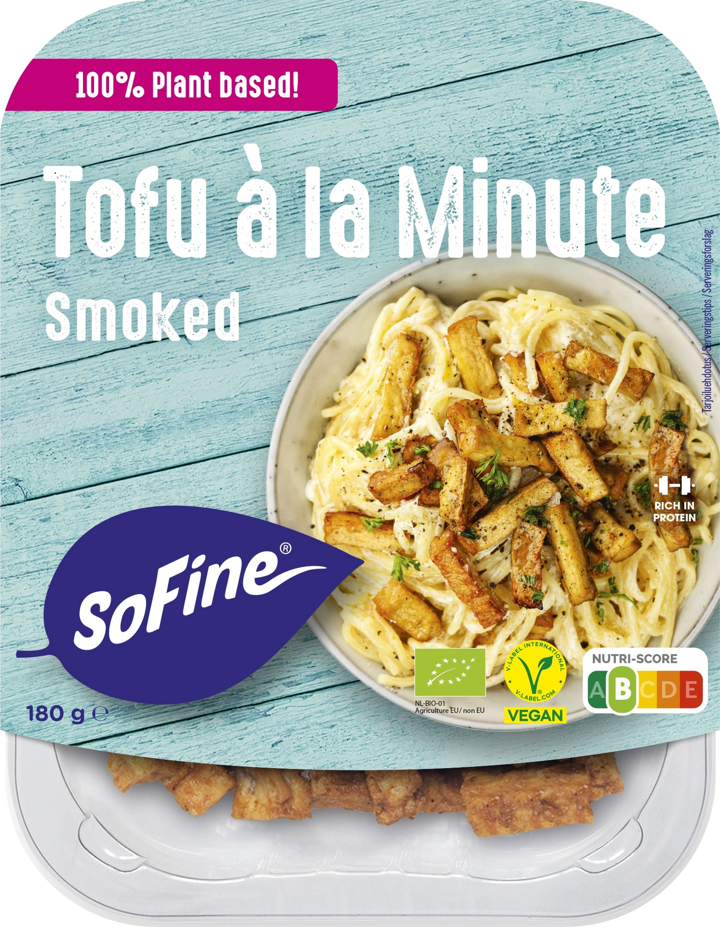 SoFine Savunmak Luomutofupalat 180 g