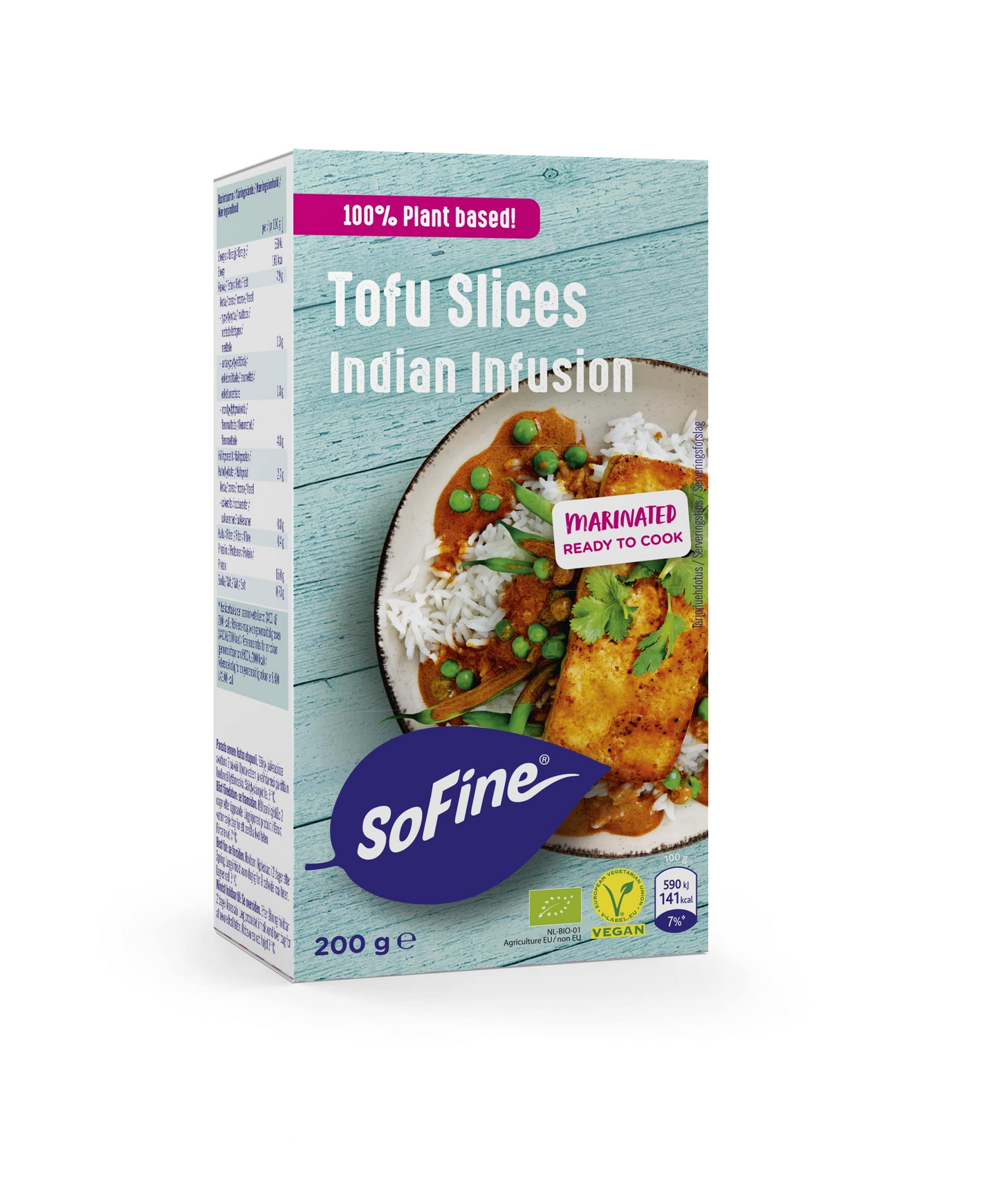 Sofine Tofu Luomu 200g marinointu India | K-Ruoka Verkkokauppa