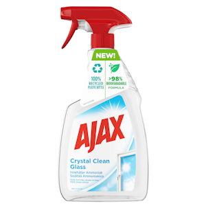 Ajax Crystal Clean lasinpuhdistusspray 750ml