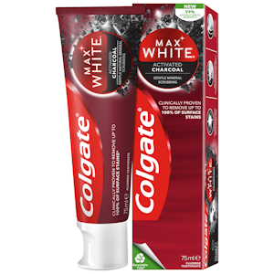 Colgate Max White Charcoal hammastahna 75ml