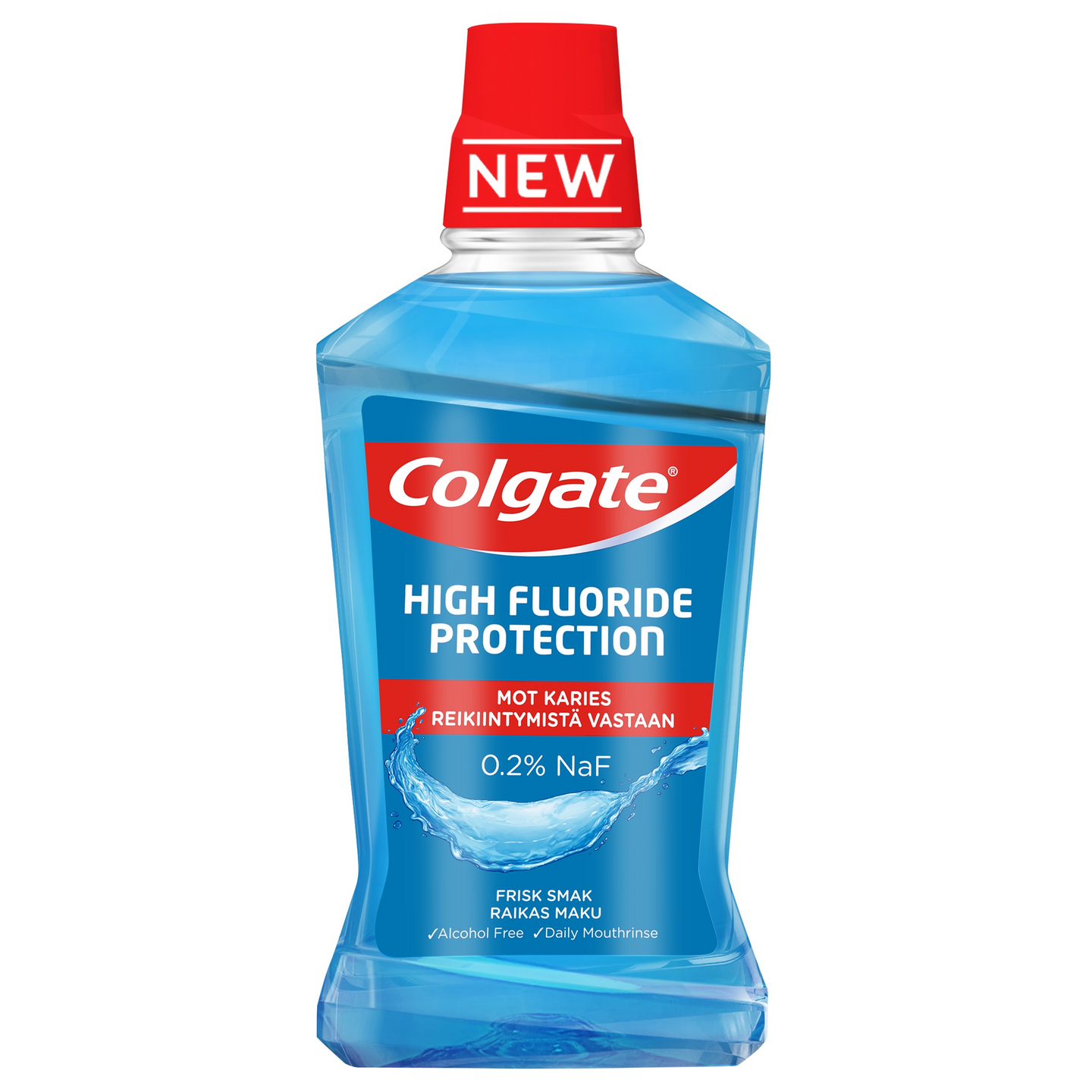 Colgate High Fluoride Protection suuvesi 500ml