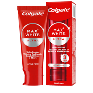 Colgate Max White Ultra Active Foam hammastahna 75ml