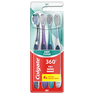 Colgate 360 Soft 4-pack hammasharja