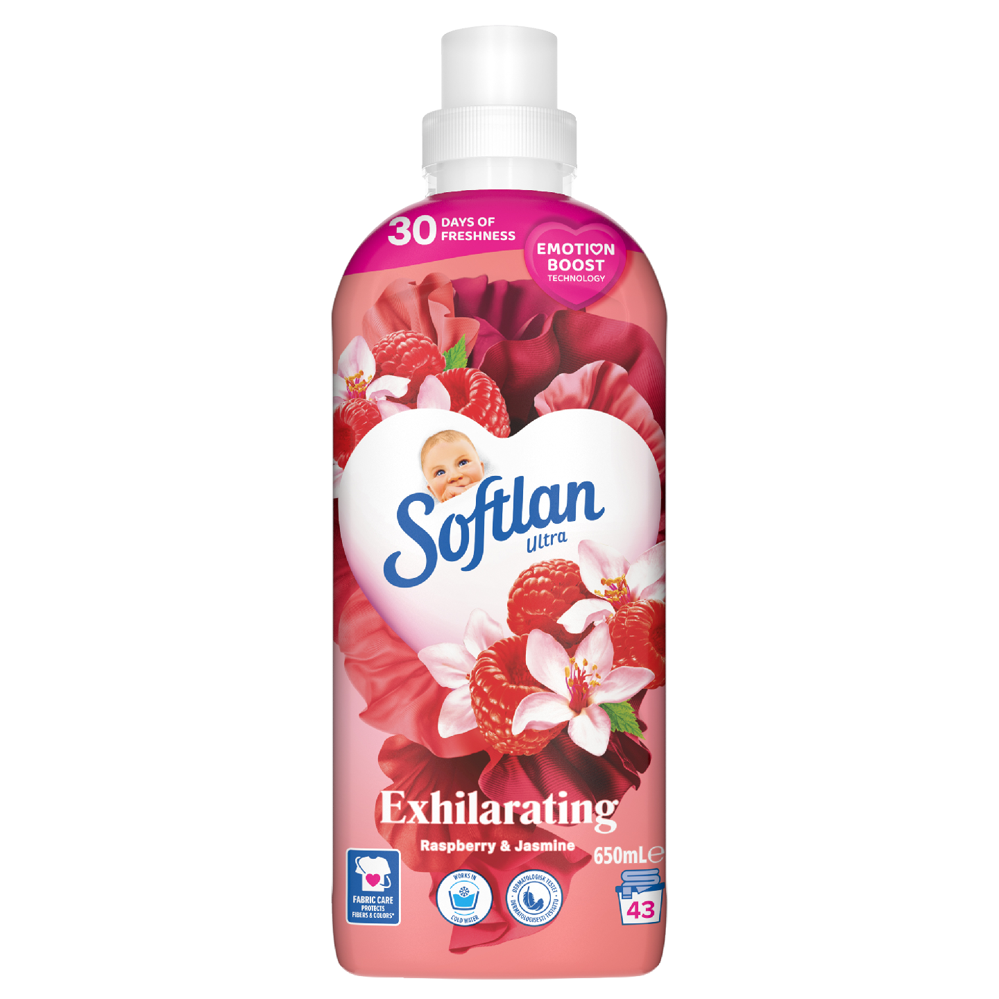 Softlan huuhteluaine 650ml Red Fruits & Jasmine