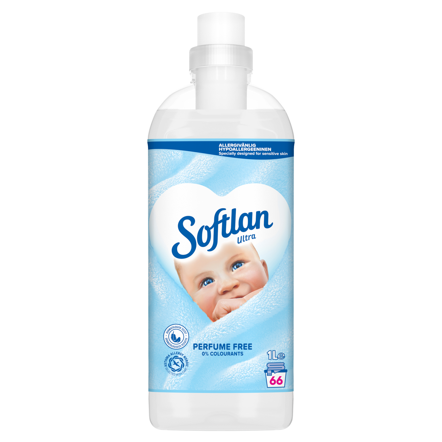 Softlan huuhteluaine 1L Perfume Free