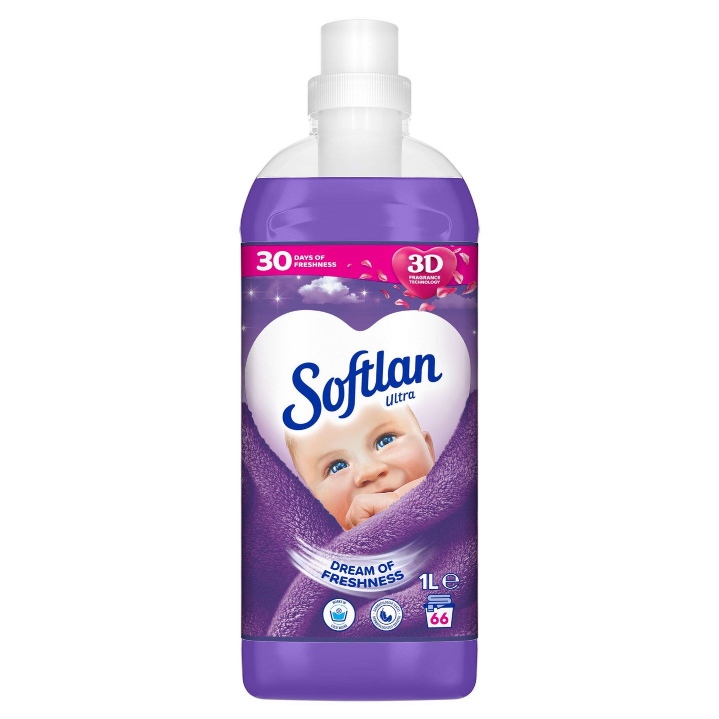 Softlan huuhteluaine 1L Dream of Freshness