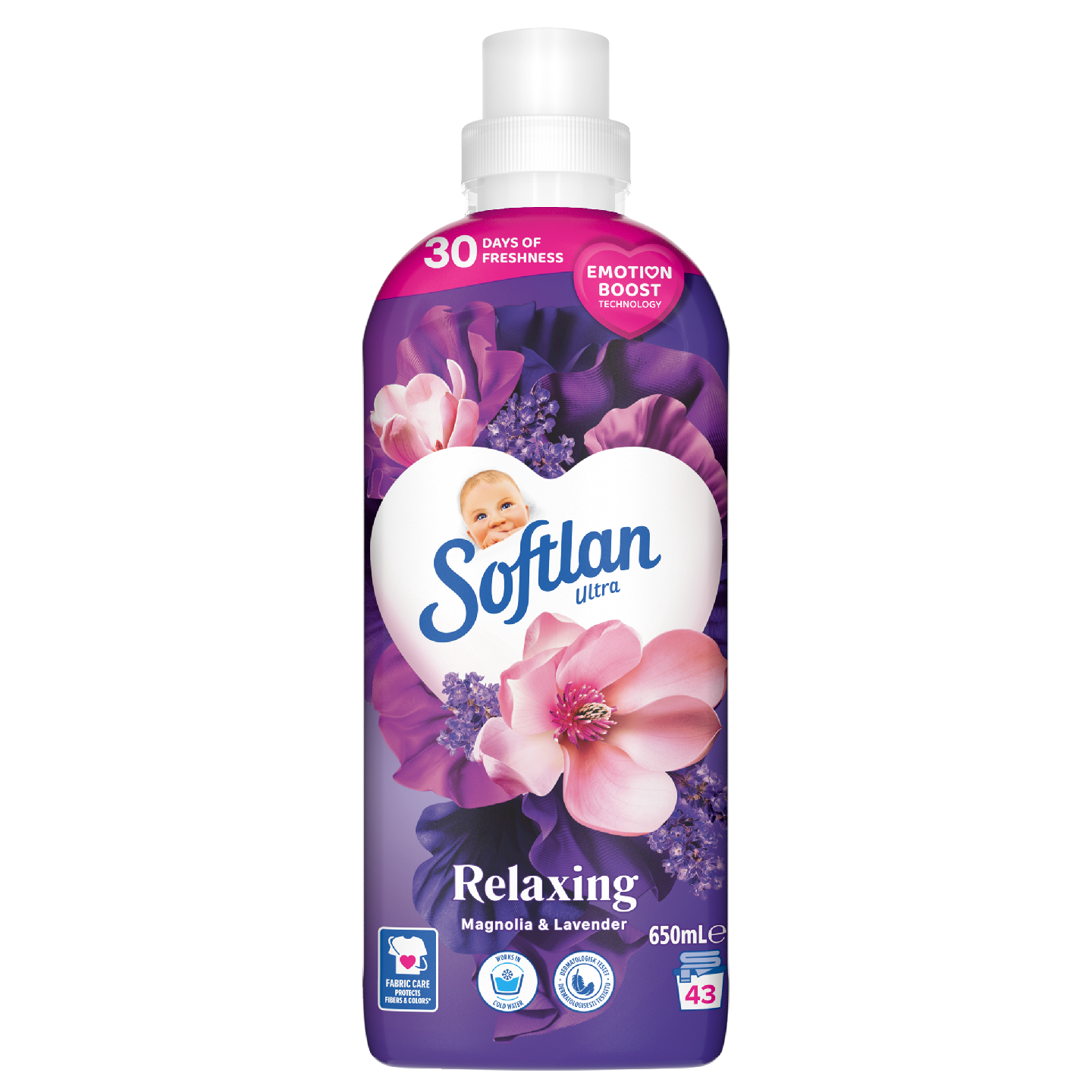 Softlan huuhteluaine 650ml Magnolia& Lavender