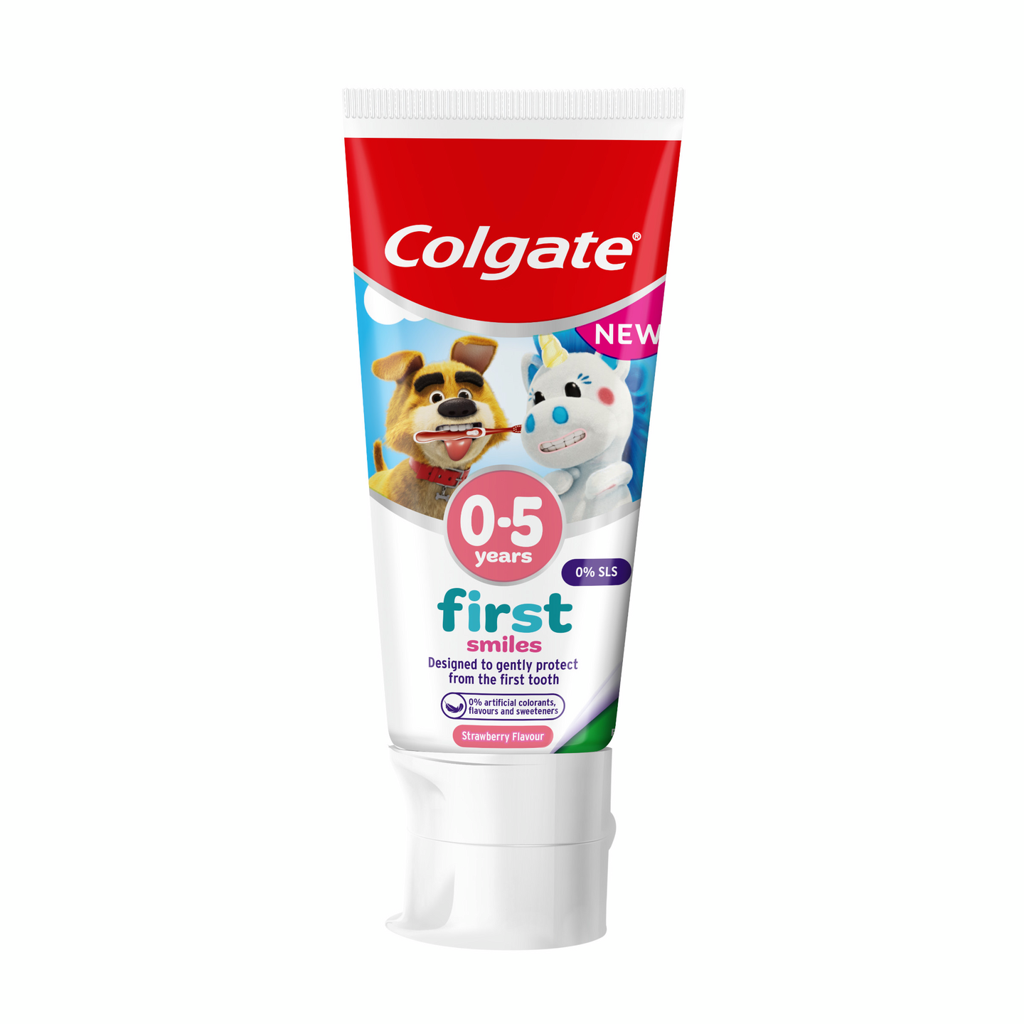 Colgate lasten hammastahna 50ml 0-5 v. mansikanmakuinen