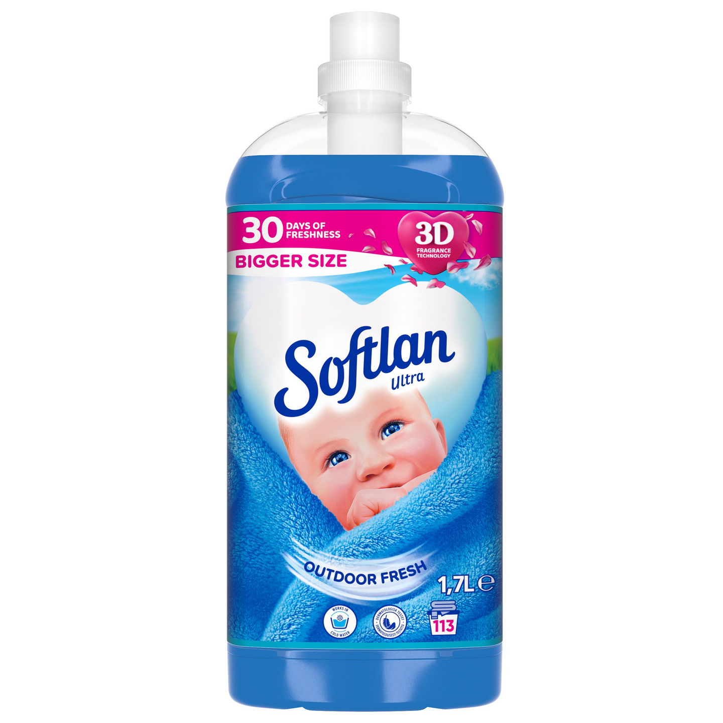 Softlan Ultra huuhteluaine 1,7L Outdoor Fresh