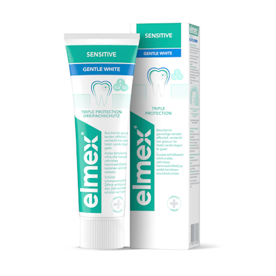 elmex Sensitive Gentle White hammastahna 75ml