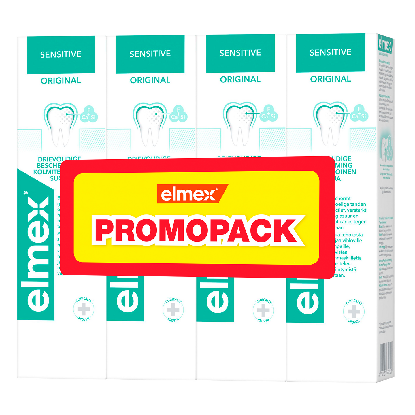 elmex Sensitive hammastahna 4x75ml
