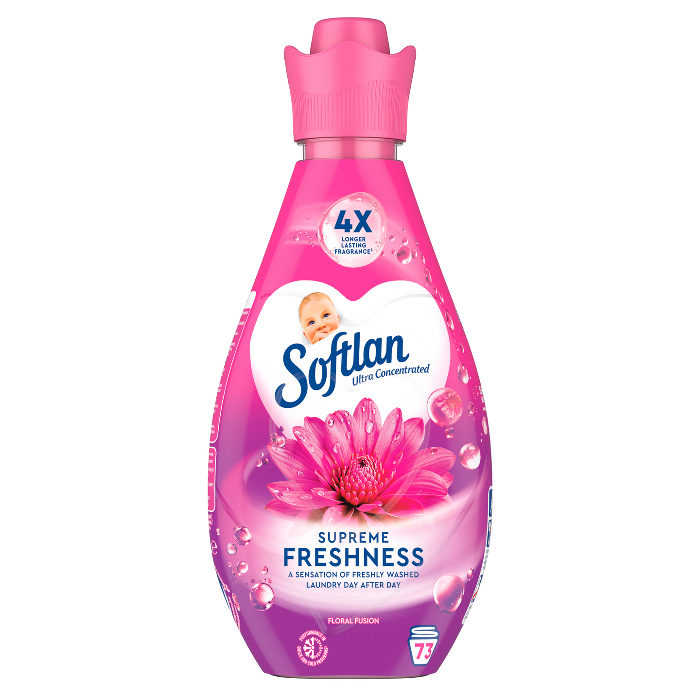 Softlan Supreme Freshness Floral Fusion huuhteluaine 730ml