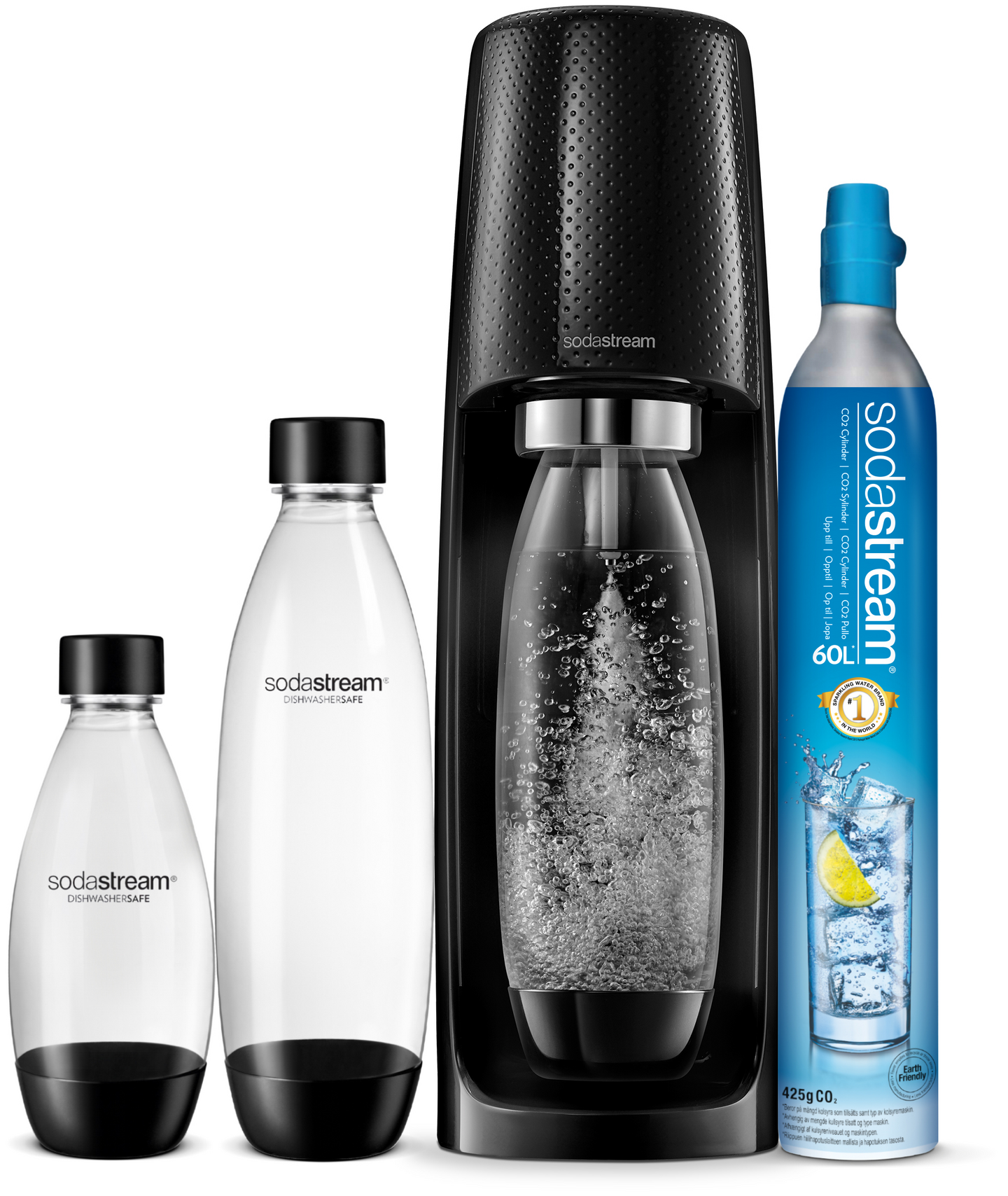 Sodastream Spirit Megapack musta