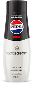 SodaStream 440ml Pepsi Max no sugar PUOLILAVA