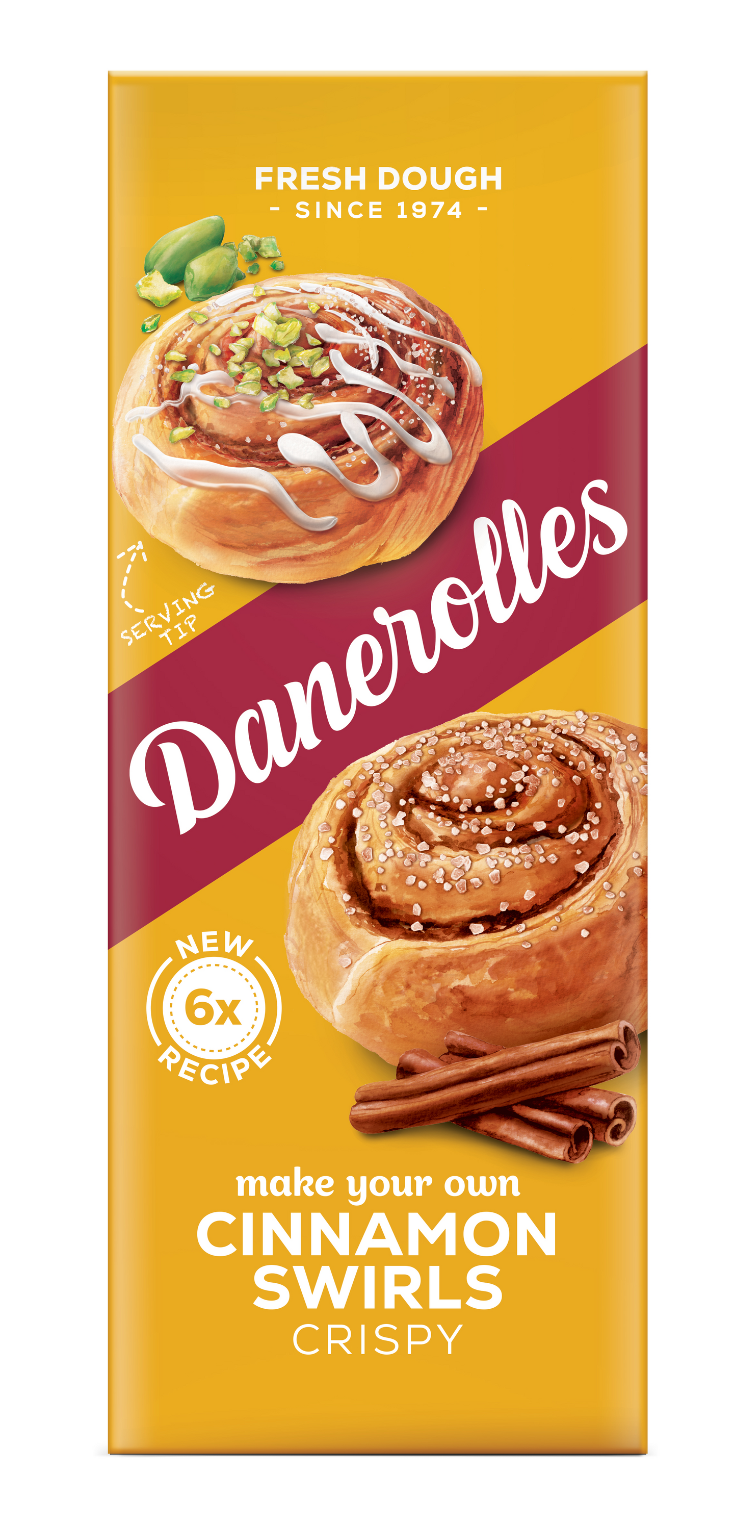 Danerolles Cinnamon Swirls crispy 275g