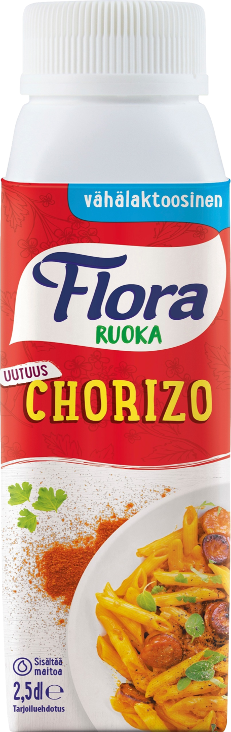 Flora Ruoka vähälaktoosinen chorizo | K-Ruoka Verkkokauppa