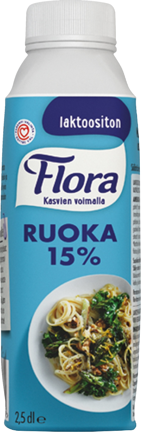 Flora Ruoka 15% 2,5dl laktoositon