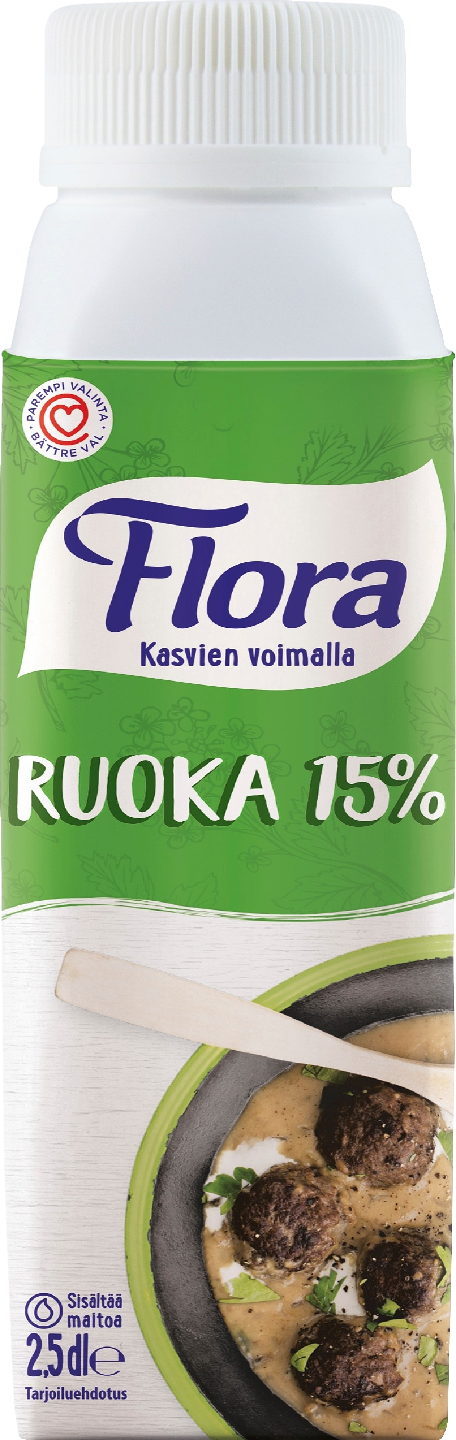 Flora Ruoka 2,5dl 15% | K-Ruoka Verkkokauppa
