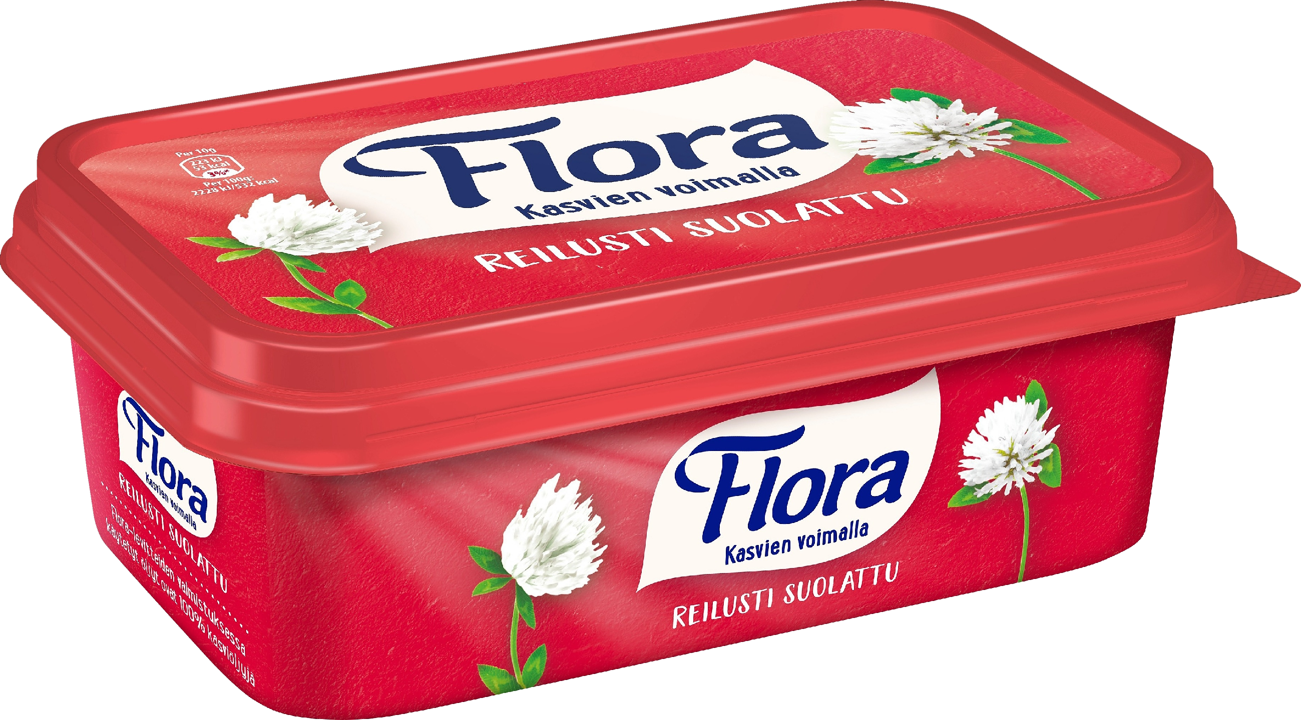 Flora reilusti suolattu margariini 60% 400 g