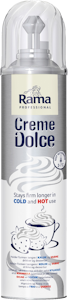 Rama Professional Crème Dolce kasvirasvapohjainen makeutettu maitovaahto spray 500ml