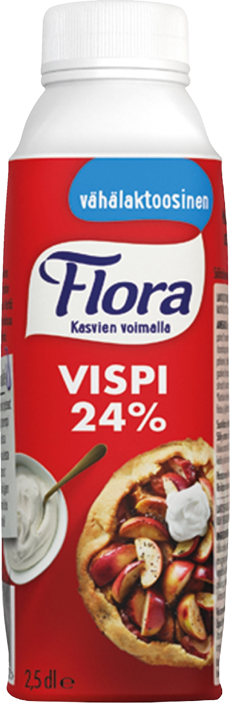 Flora Vispi 24% 2,5dl vähälaktoosinen