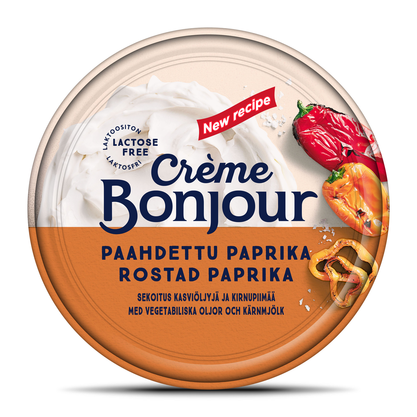 Crème Bonjour 200g Paahdettu Paprika tuorejuusto laktoositon