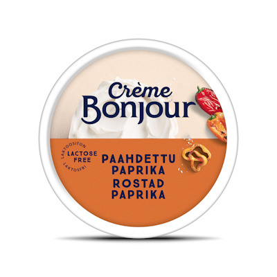 Crème Bonjour Paahdettu Paprika laktoositon levite 200g