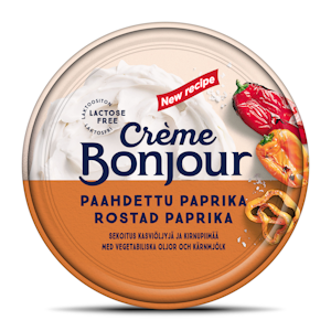 Crème Bonjour Paahdettu Paprika laktoositon levite 200g