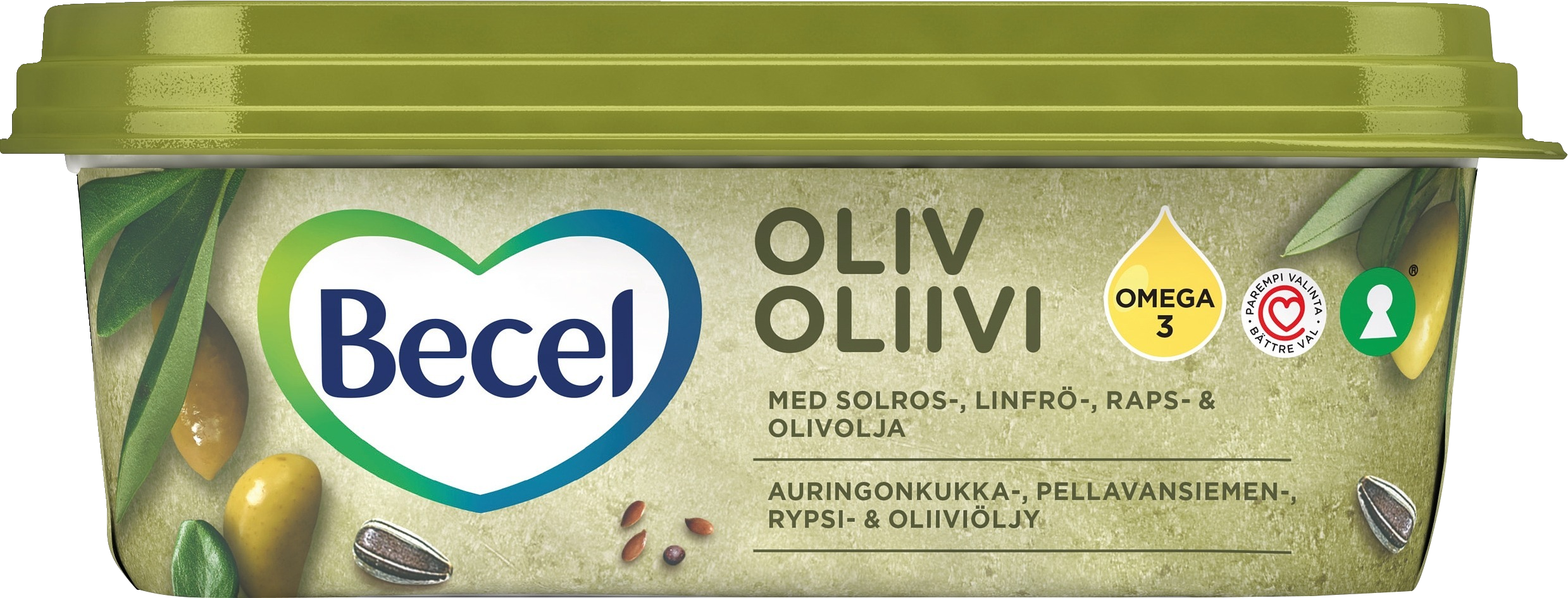 Becel 380g Oliivi 38% kasvirasvalevite