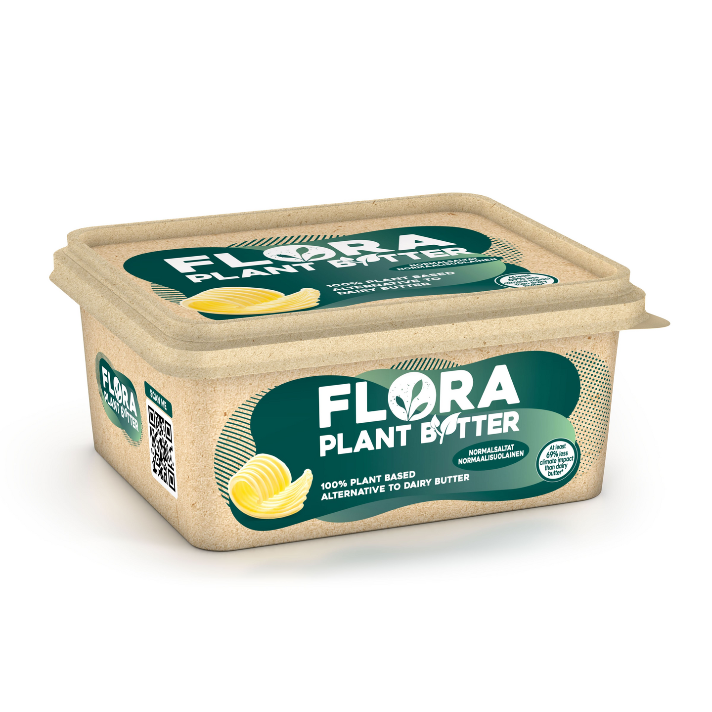 Flora Plant B+tter Normaalisuolainen 600g