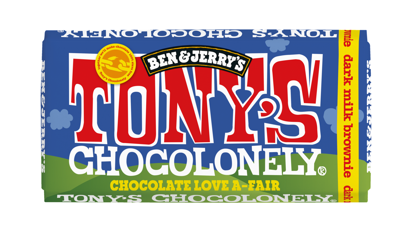 Tony's 180g Dark milk chocolate brownie Fairtrade