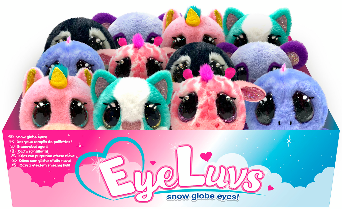 Eyeluvs-pehmolelu 12 cm