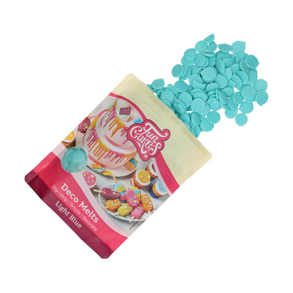 Funcakes decomelts -napit, vaaleansininen 250g