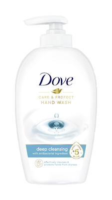 Dove käsisaippua pumppupullo 250ml Care & Protect