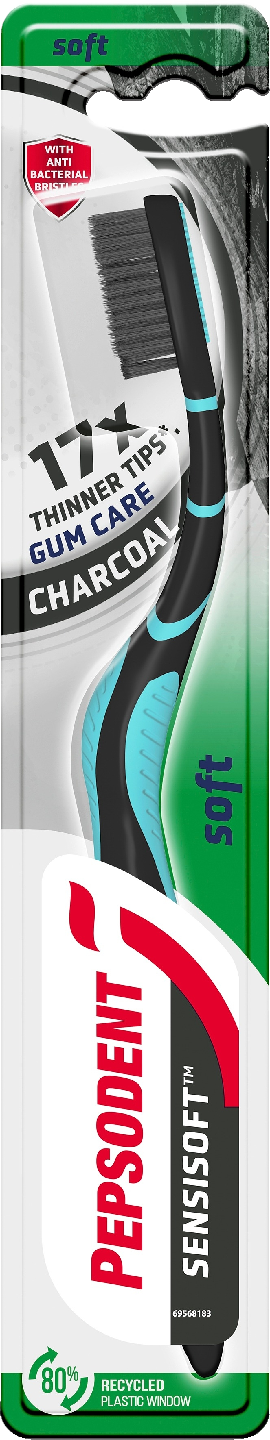 Pepsodent hammasharja Charcoal soft